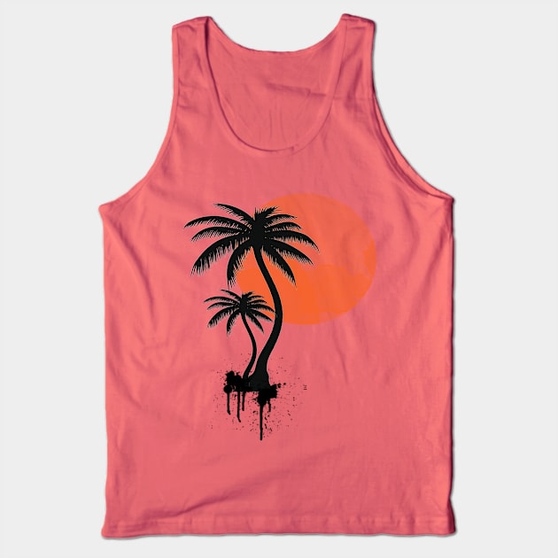 tree t shirt design Tank Top by Magic0